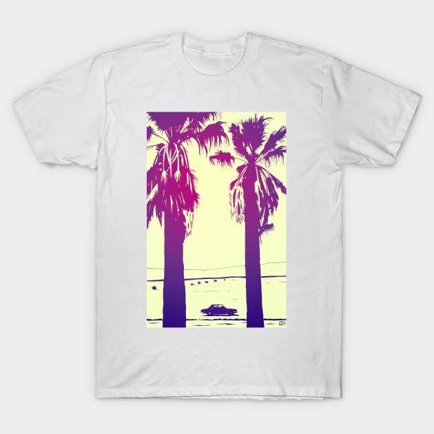 Palms T-Shirt by Giuseppe_Cristiano